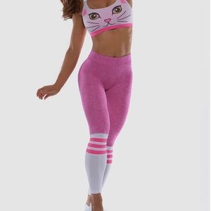 Bombshell SOCK LEGGINGS /Pink